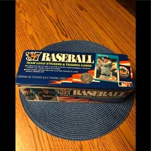 Fleer baseball card set